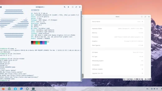 Zorin os 17 beta released with quick settings spatial desktop.webp