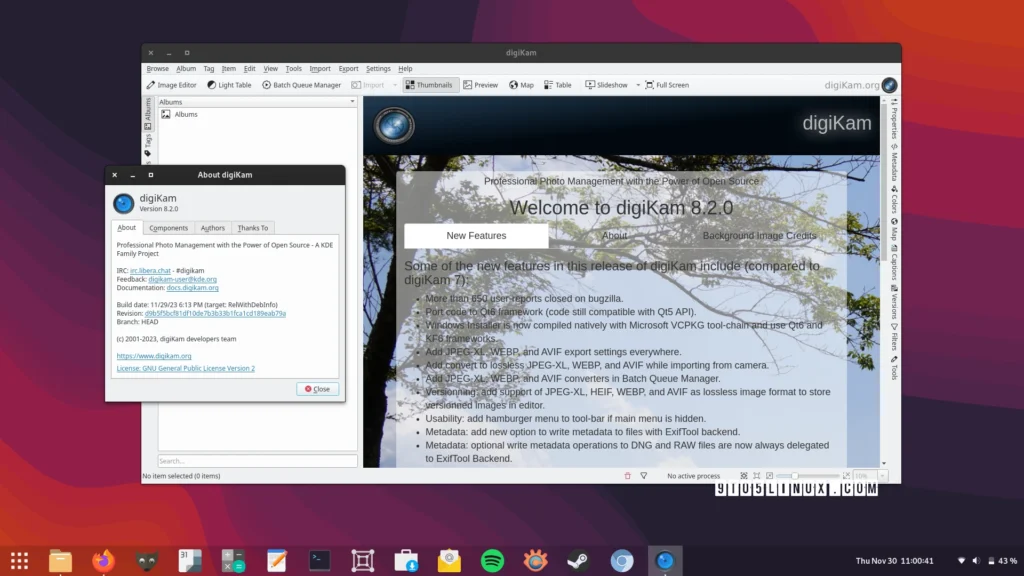 Digikam 82 open source photo management app is now available for.webp
