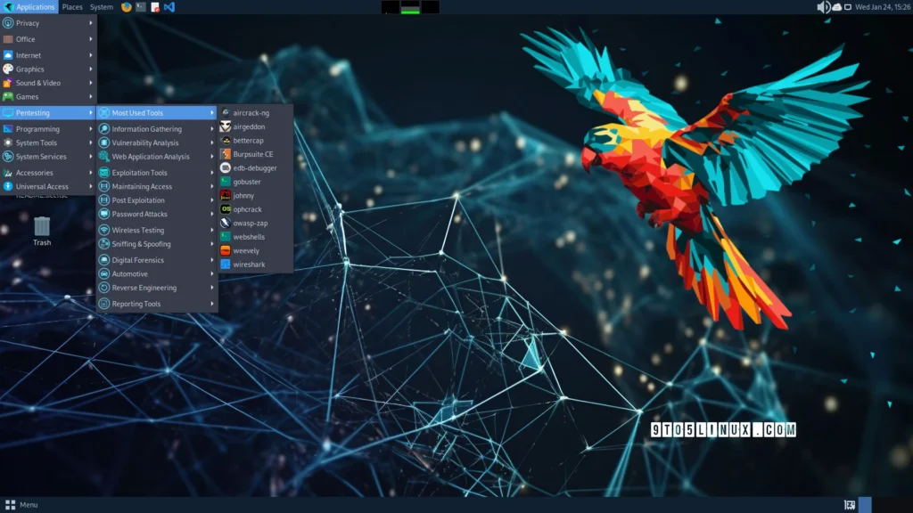 Ethical hacking distro parrot os 60 brings linux 65 raspberry.webp