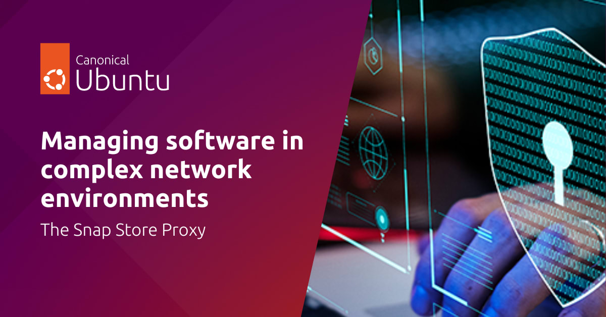 Managing software in complex network environments the snap store proxy
