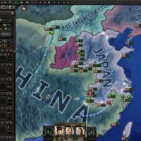 Playing as japan