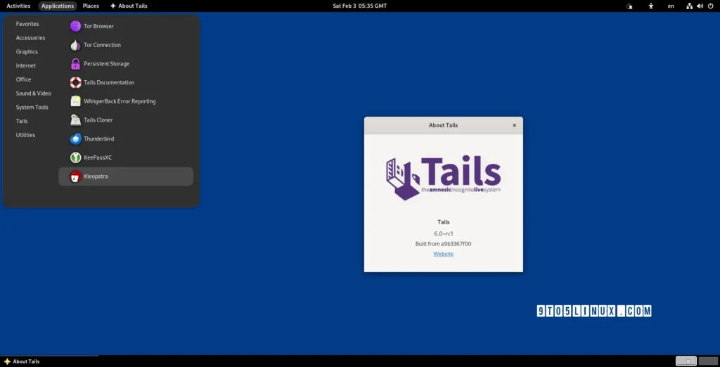 Tails 60 anonymous os launches february 27th based on debian.webp