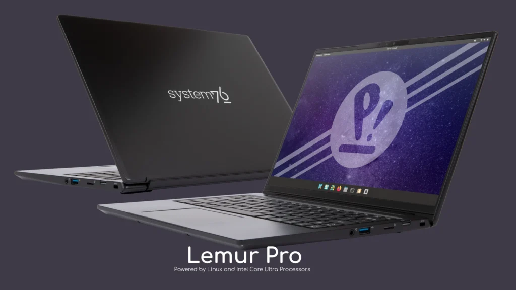 System76 unveils new lemur pro linux laptop with intel core.webp