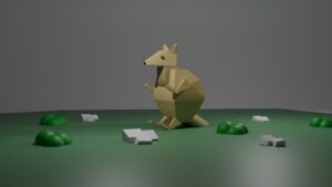 3d model ubuntu wallpaper