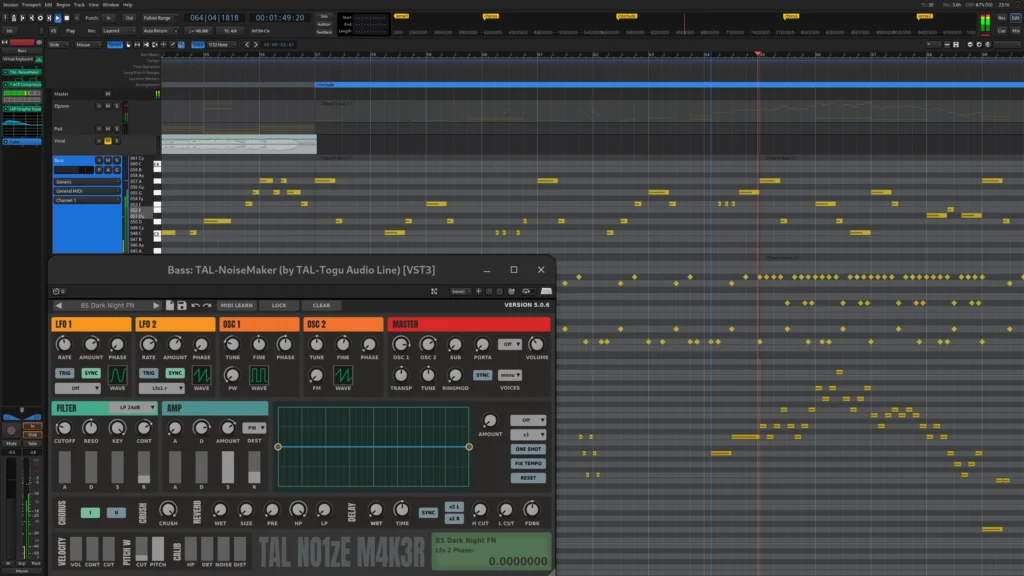 Ardour 8.5 open source daw improves linux and aaf import support