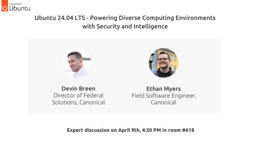 Meet our Federal team at NLIT 2024 | Ubuntu