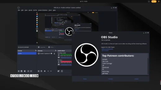 Obs studio 30.2 released with nvenc av1 support on linux,