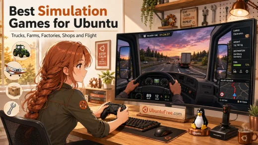 Cover image simulation games - Best Simulation Games for Ubuntu - Trucks, Farms, Factories & Flight
