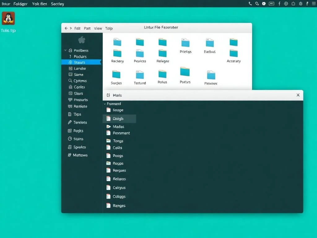 Pcmanfm qt linux screenshot ai - Best File Managers for Ubuntu