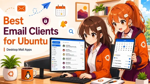 Top email clients for linux cover - 6 Best Free Email Clients for Ubuntu 24.04 (Updated 2026 Guide)