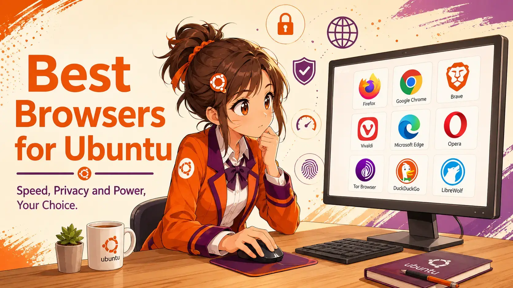 Top browsers to surf the web linux - Best Web Browsers for Ubuntu 24.04 in 2026