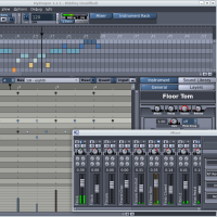 Best audio editors ubuntu hydrogen screenshot
