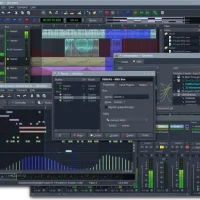 Best audio editors ubuntu qtractor screenshot