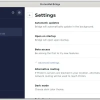 Best email clients ubuntu proton mail bridge screenshot