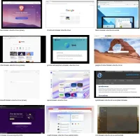 Browser screenshots contact sheet