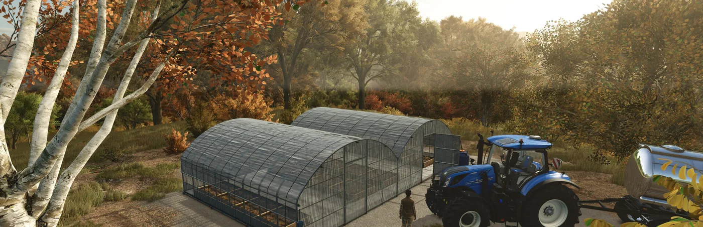 Farming Simulator 25 gameplay on Ubuntu