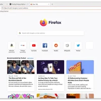 Firefox browser ubuntu linux privacy screenshot