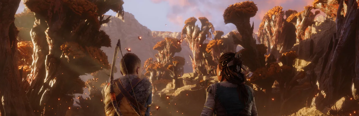 God of War Ragnarok gameplay on Ubuntu
