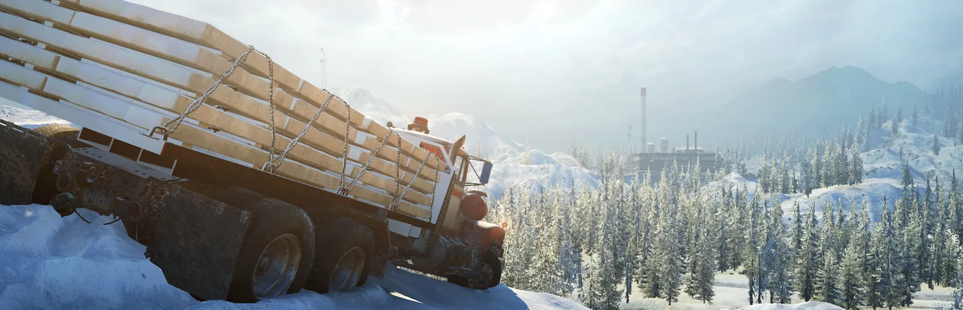 SnowRunner gameplay on Ubuntu