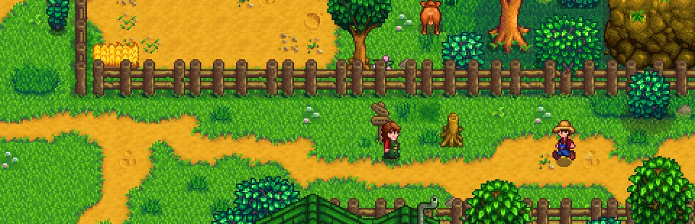 Stardew Valley gameplay on Ubuntu