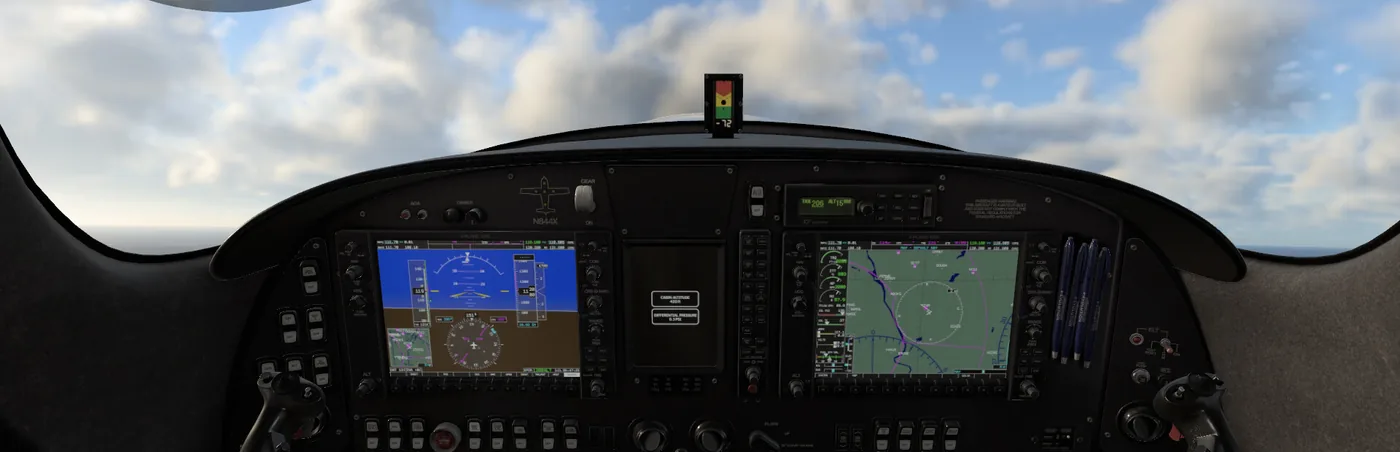 X-Plane 12 gameplay on Ubuntu