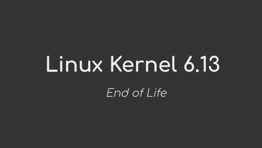 Linux kernel 6.13 reaches end of life, it’s time to