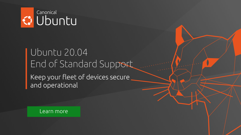 Ubuntu 20.04 LTS End Of Life – activate ESM to keep your fleet of devices secure and operational | Ubuntu