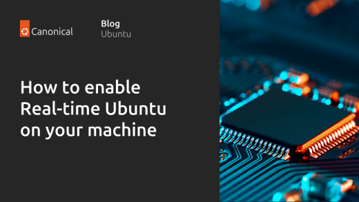 How to enable Real-time Ubuntu on your machine  | Ubuntu