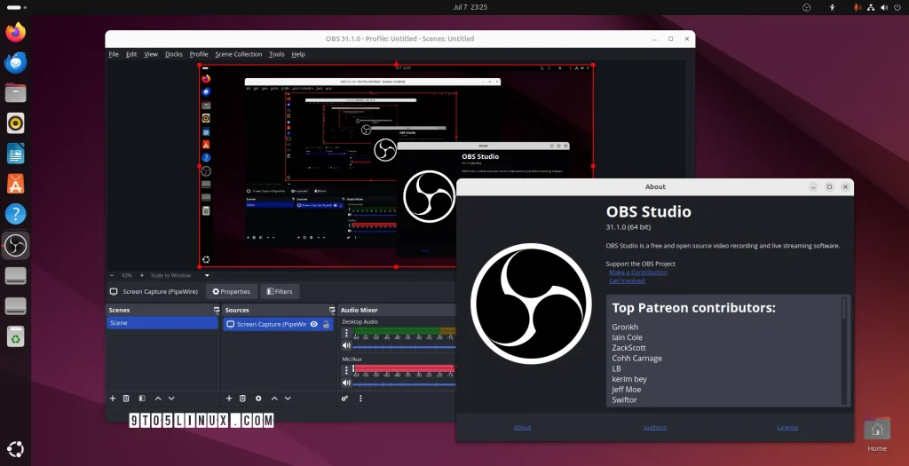 OBS Studio 31.1