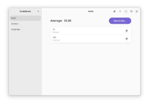 Gradebook screenshot hd