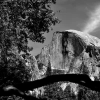 Half dome at yosemite national park by carlos echenique