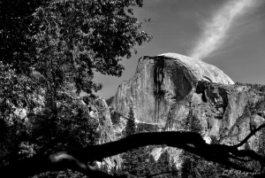 Half dome at yosemite national park by carlos echenique
