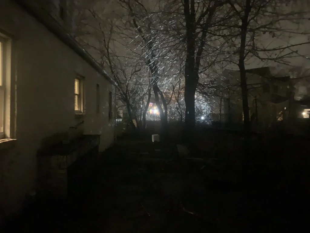 Night iceglow by joshua peisach