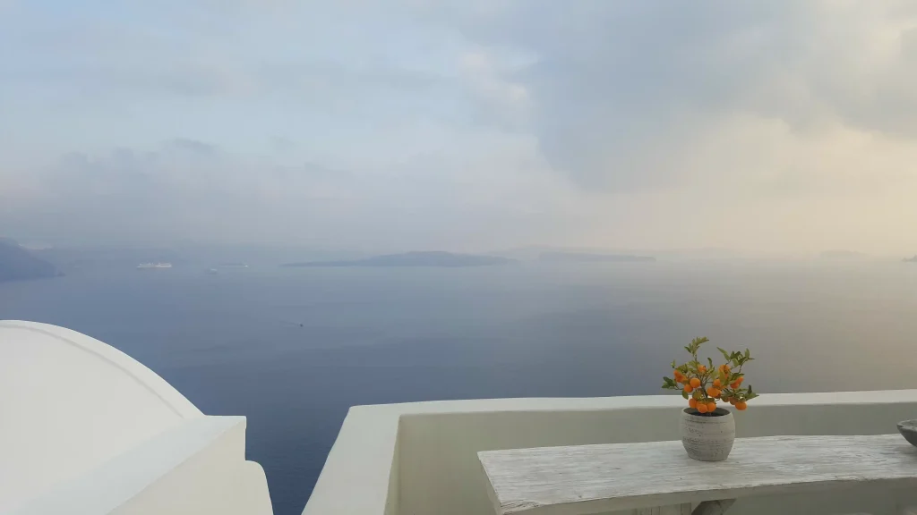 Santorini bliss by jordan waddon
