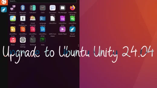 Ubuntu unity upgrade 24 04