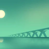 Bright moon