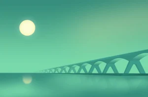Bright moon