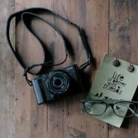 Camera and spectacles by bino storyteller