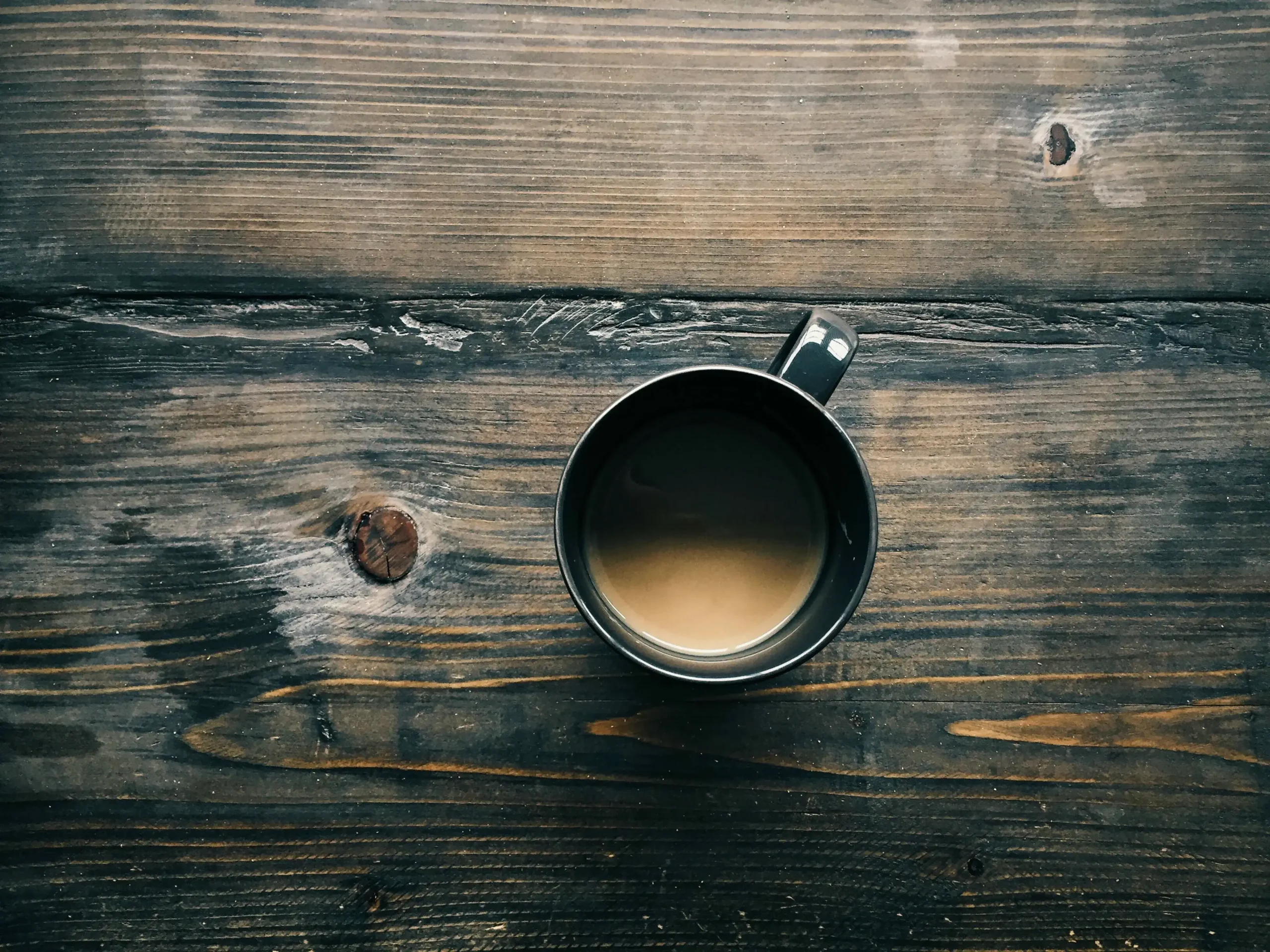 Coffee on bench by mikesh kaos