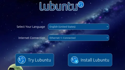 Install or try lubuntu