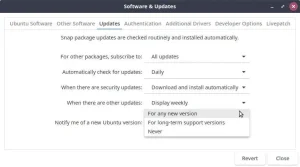 Software updates