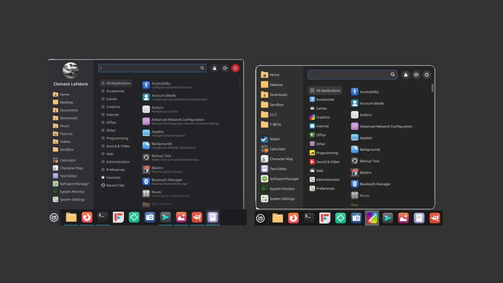 Cinnamon Desktop
