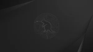 Questing quokka wallpaper dark