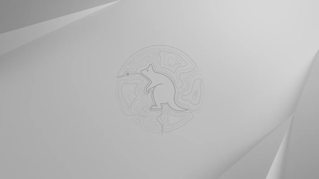 Questing quokka wallpaper light