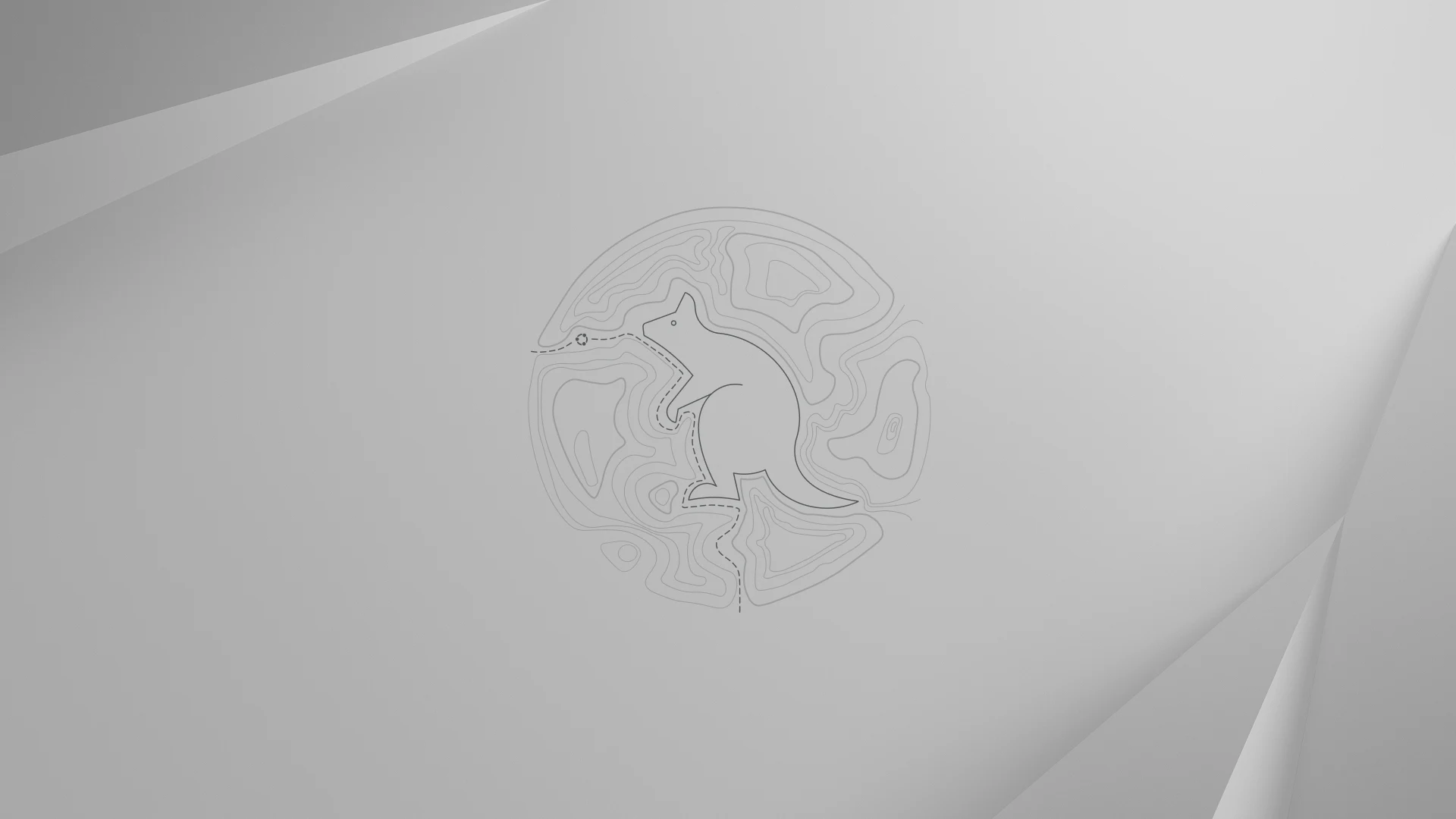 Questing quokka wallpaper light