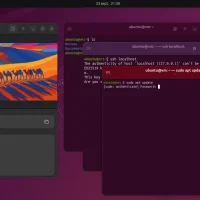 Ubuntu 25.10 new desktop screenshot