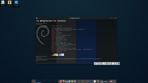 Av linux 25 multimedia production distro brings enlightenment to mx