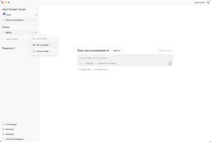 Focus editor antigravity
