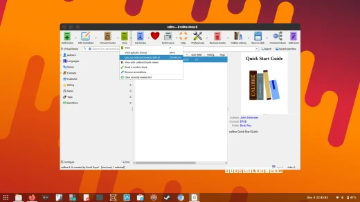 Calibre 8.16 open source e book manager adds more ai features, bug