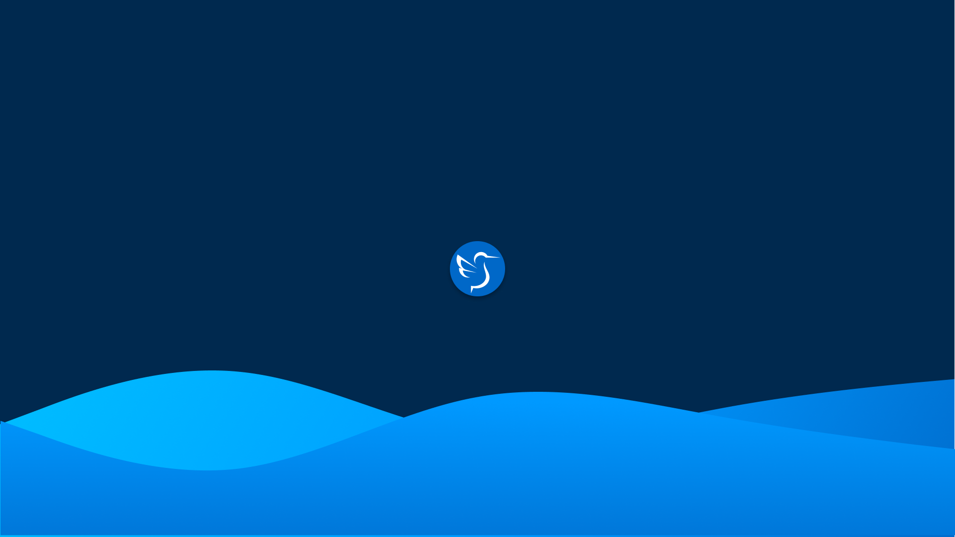 2110 waves dark - Lubuntu 26.04 Wallpapers - Official LXQt Collection